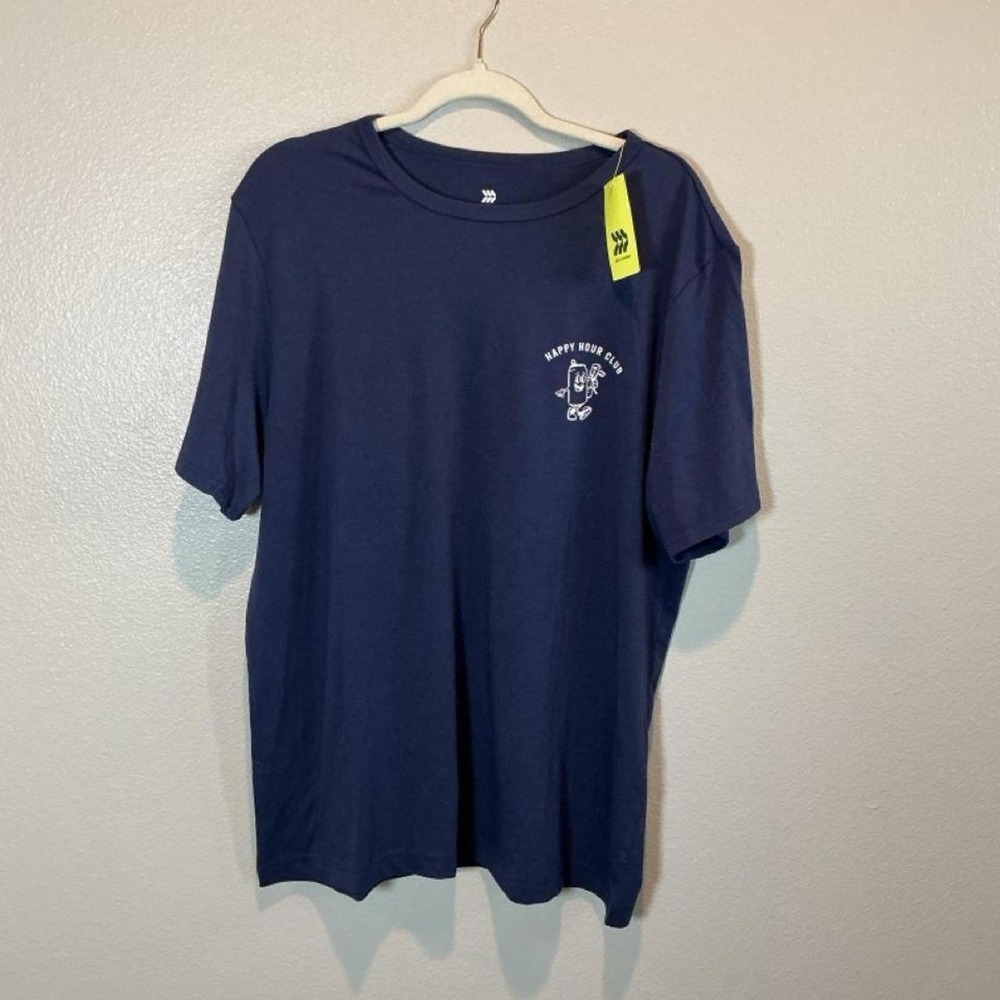 All In Motion Happy Hour Club T-Shirt Size: Large